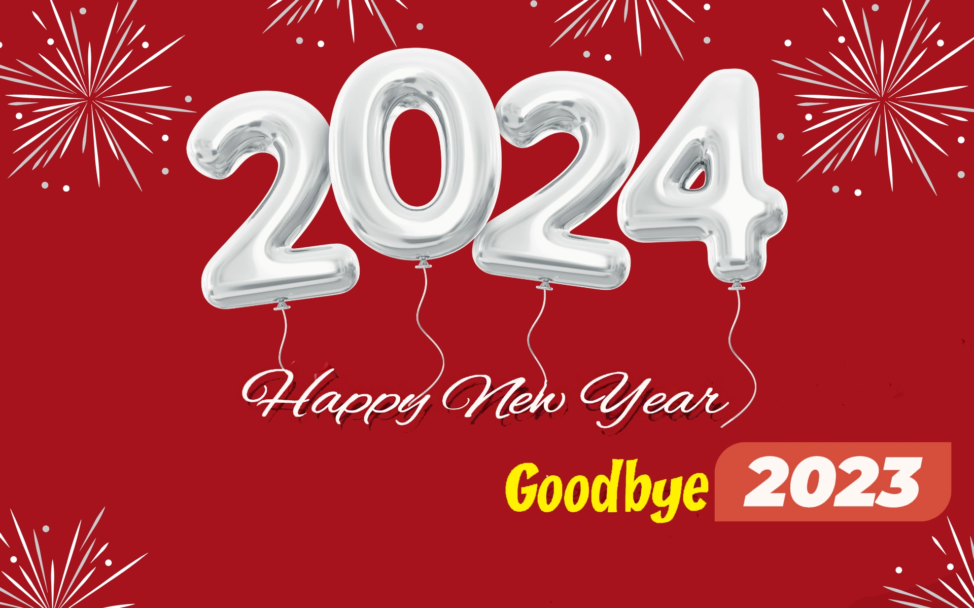 2024 Happy New Year, Good Bye 2023 image