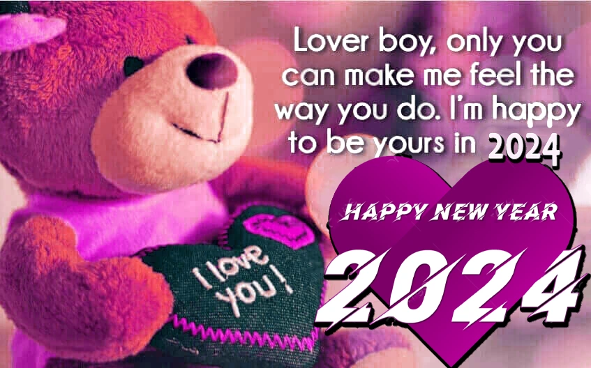 2024 Most Romantic Love Wishes New Year