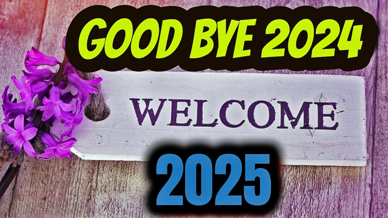 Good bye 2024 welcome 2025 1