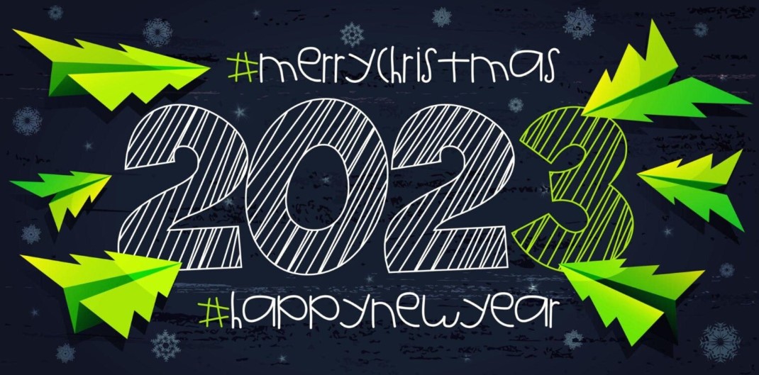 Merry Christmas 2022 And Happy New Year 2023