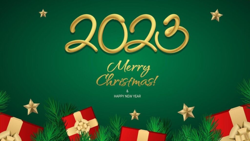 Merry Christmas 2023 And Happy New Year