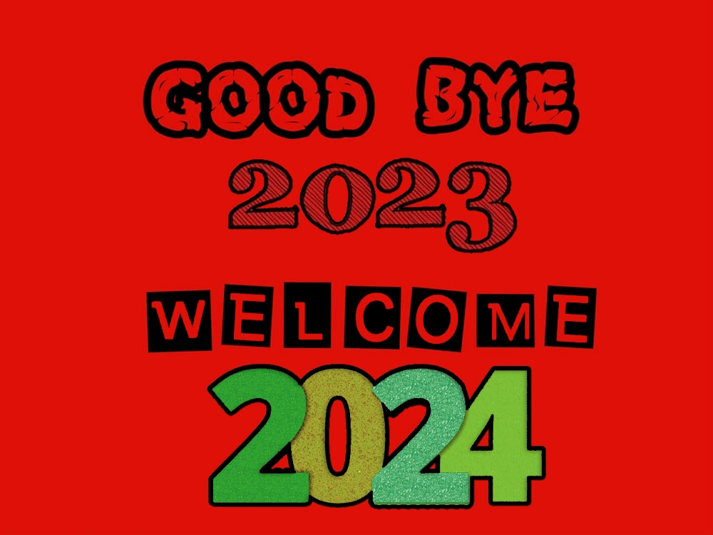 goodbye 2023 hello 2024 image