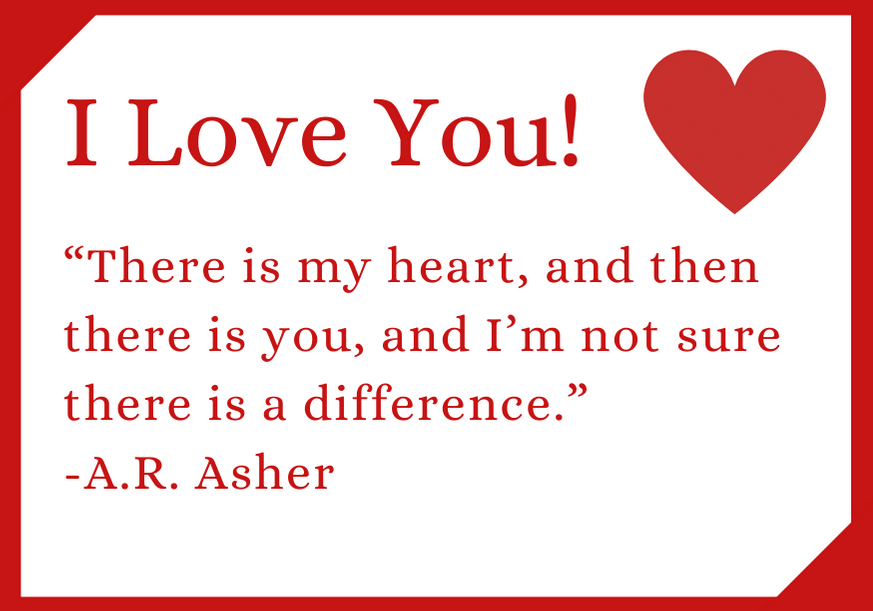 I Love You Message For Fiance Asher