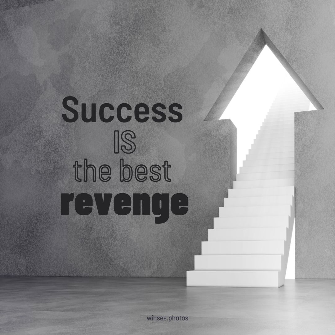 Succes Is The Best Revenge