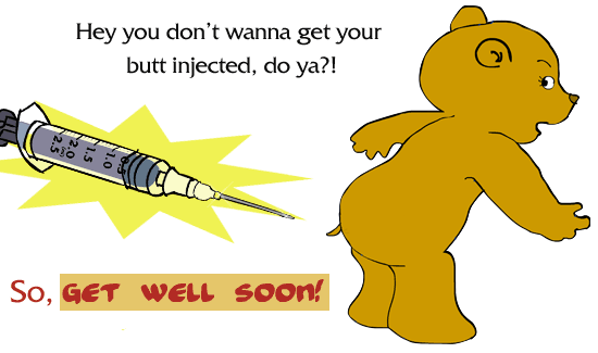 Funny Get Well Messages For Friend