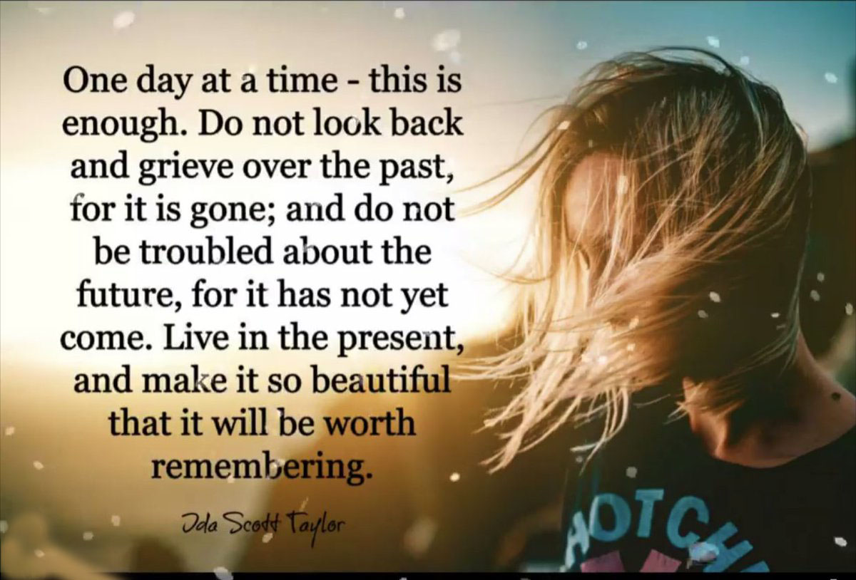 One Day At A Time Motivational Quotes And Images - 2024