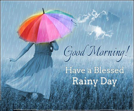Perfect Good Morning Wishes For A Rainy Day 13