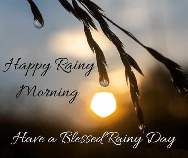 Perfect Good Morning Wishes For A Rainy Day 29