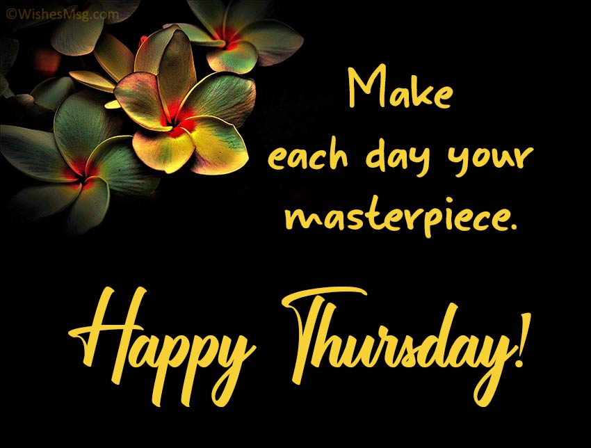 Thursday Greetings