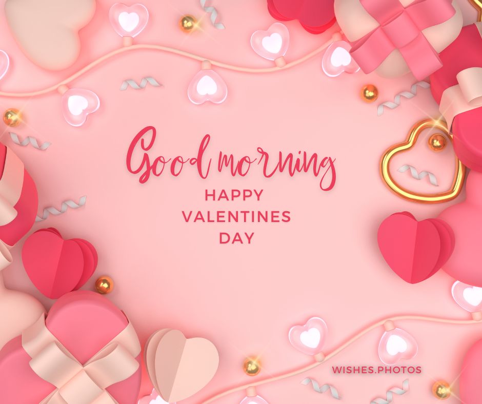 Wishing Your Love A Happy Valentine's Day With Beautiful Good Morning Images