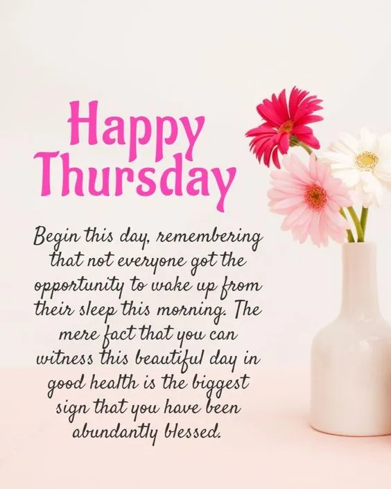 Happy Thursday Begin