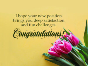 Congratulations On Job Promotion Wishes And Images - 2024