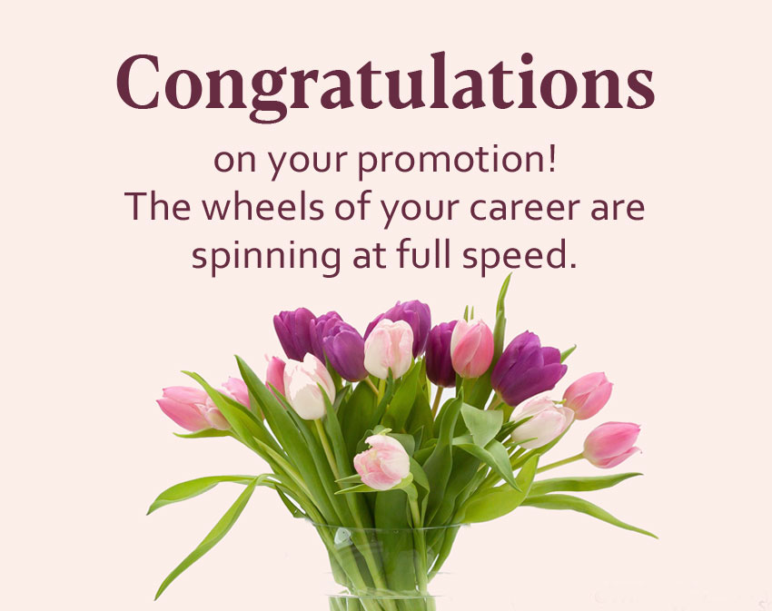 Promotion Wishes 5
