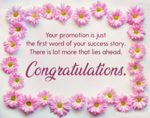 Congratulations On Job Promotion Wishes And Images - 2025