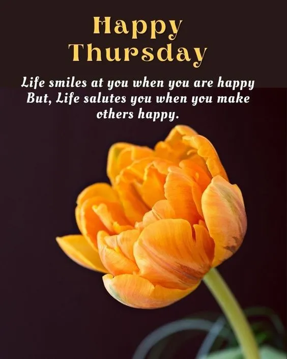 Thursday Life Smiles