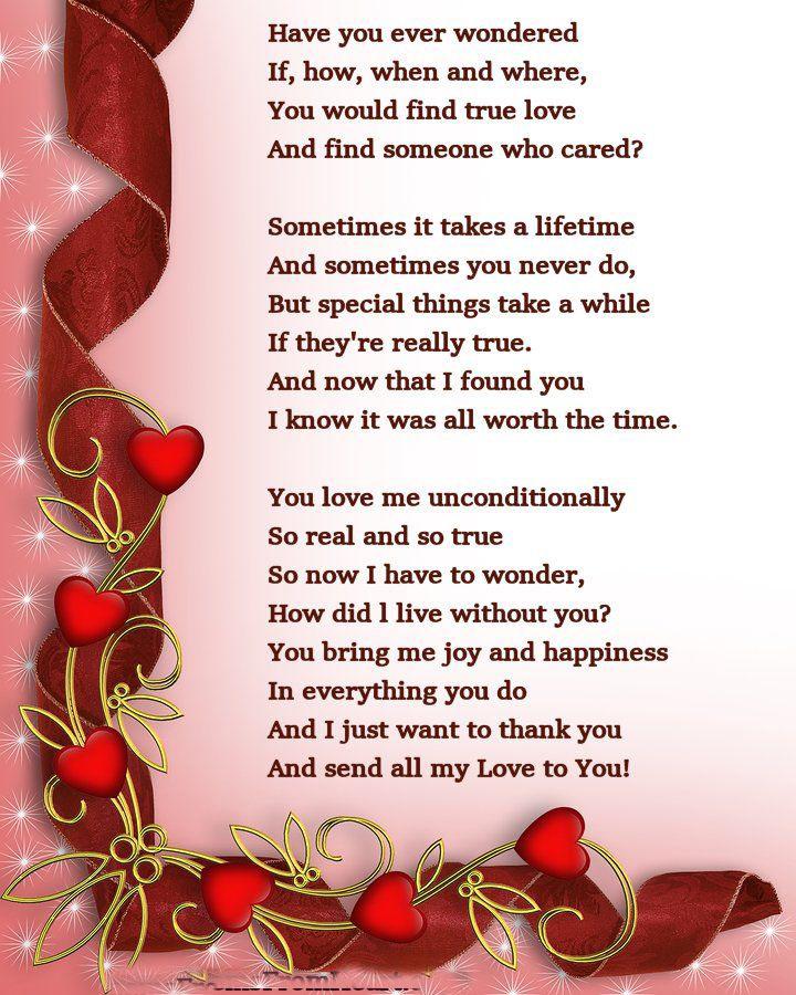 Beautiful Poem About True Love