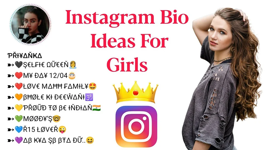 Instagram Bio Ideas For Girls , Instagram Bio For Girls Attitude Instagram Bio For Girls