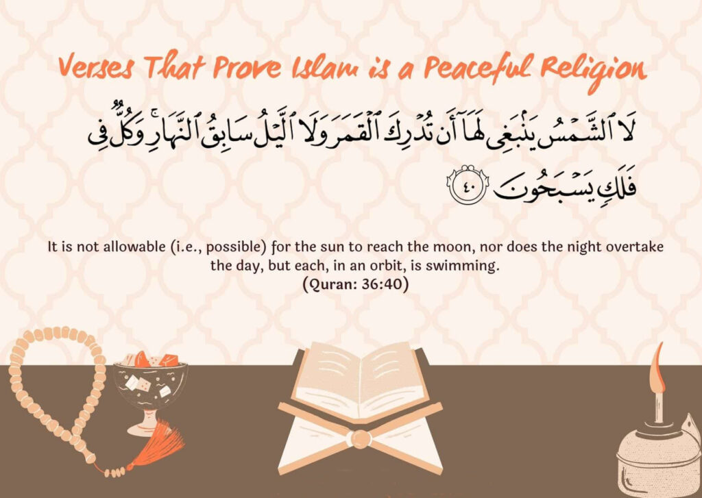 Quranic Verses on Peace Verses Proving Islam Is Peaceful