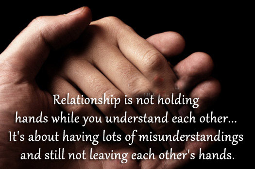 Relationship Is Not Holding Hands 
