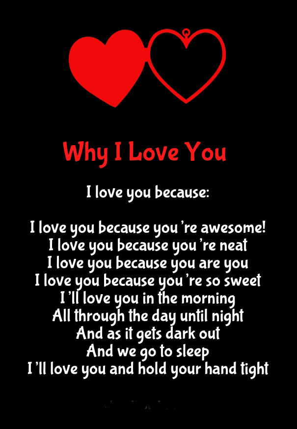 Why I Love You Poem For Him 1