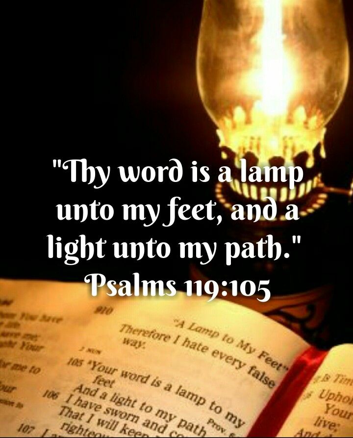 Your Word Is A Lamp To My Feet And A Light 1