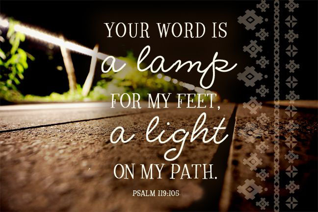 Your Word Is A Lamp To My Feet
