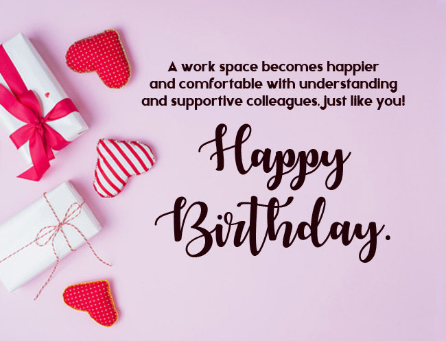 Heart Touching Birthday Wishes For Colleague Or Coworker - 2024