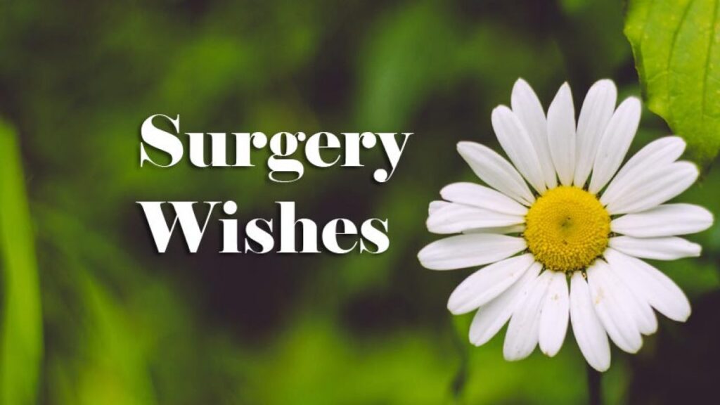 surgery wishes messages