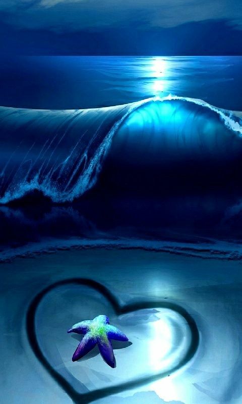 ❤❤ Beautiful Blue Heart ❤❤ Beautiful nature Beautiful landscapes Pretty pictures