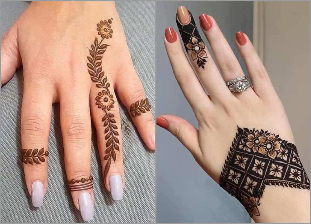 Leaves Mehndi Design