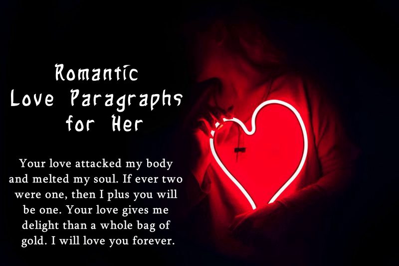 Short and Long Love Paragraphs for Her