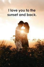 Sunset Love Quotes