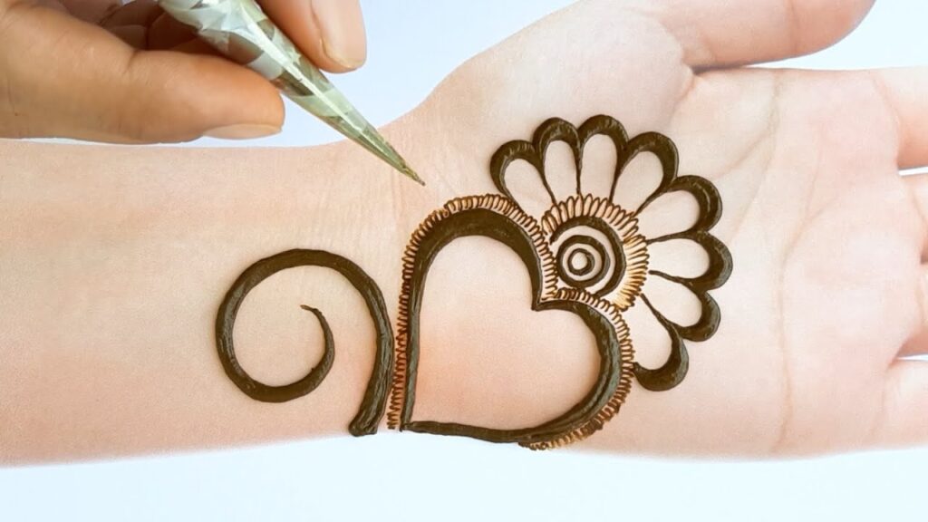 Very Easy Simple Mehandi ka design