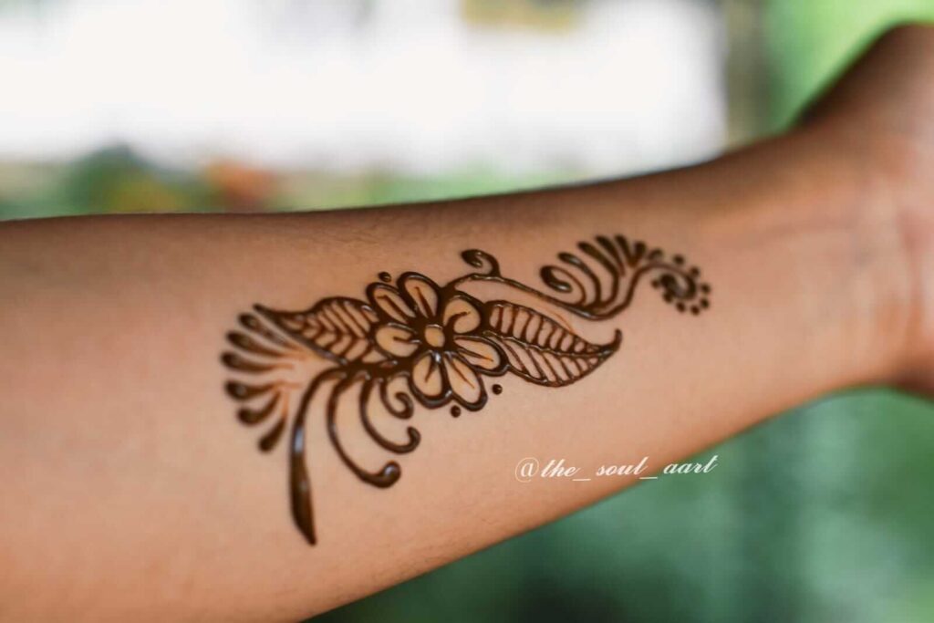 easy henna designs 