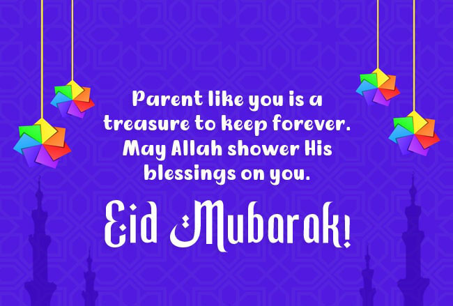 eid mubarak wishes for parents