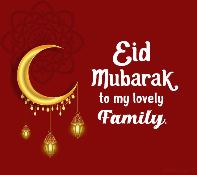 eid mubarak wishes to family