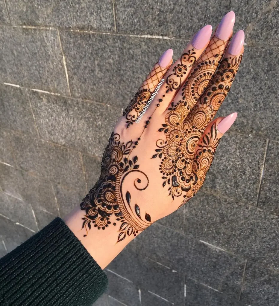 30+ Easy And Simple Henna Designs Ideas For Eid 2024