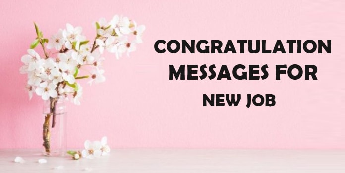 new job congratulations messages