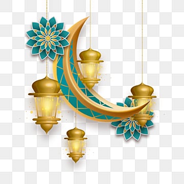 pngtree golden 3d texture ramadan lantern creative png image