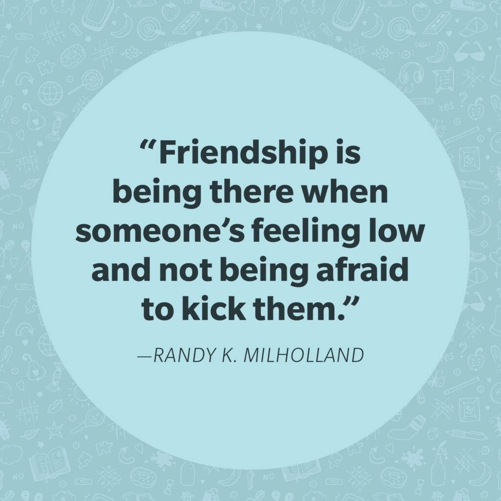 randy k milholland funny friendship quote