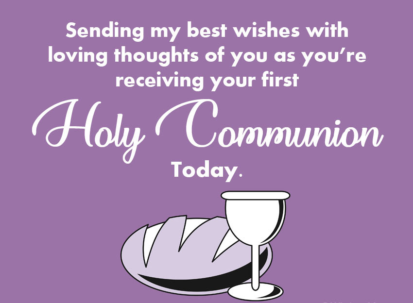 First Holy Communion Wishes