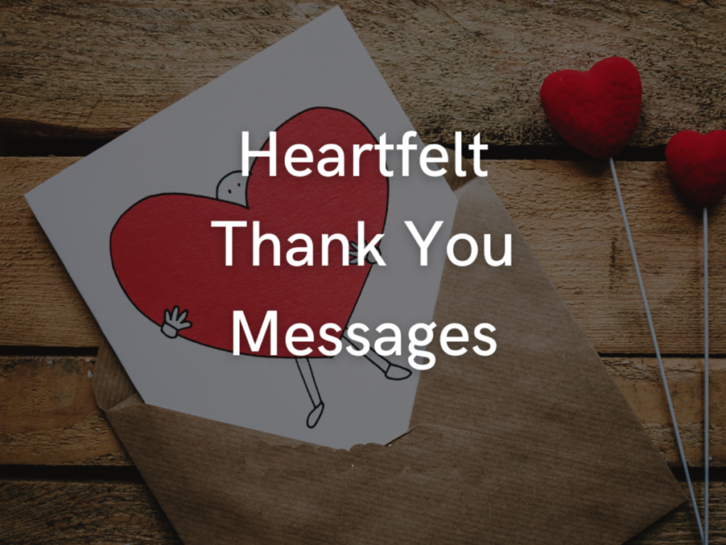 Thank You Messages