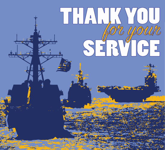Thanking the Navy for Their Service