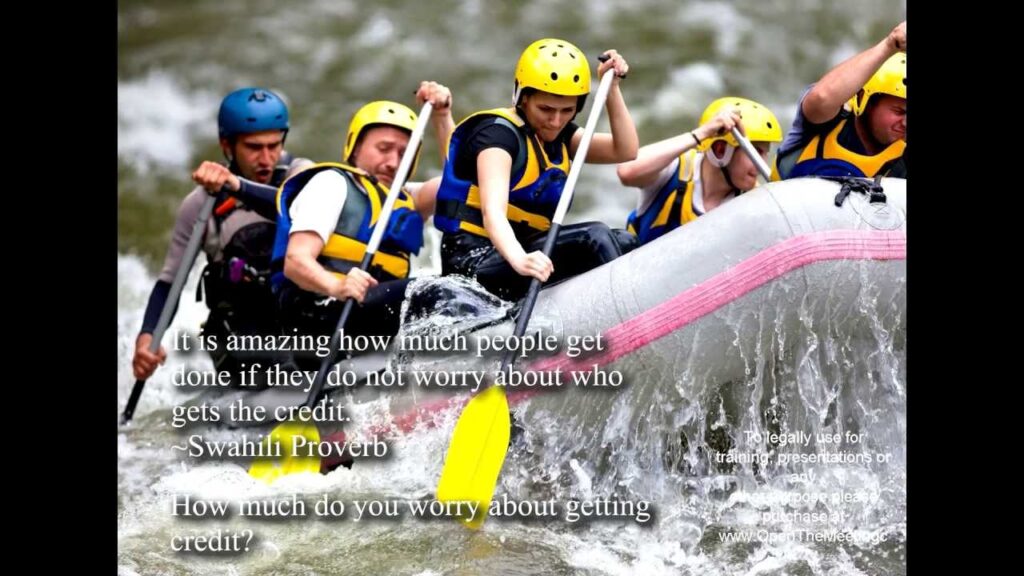 The Joy of Teamwork Quotes About the Bonding Experience of Rafting with Others