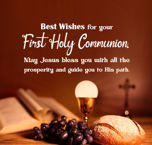 first communion wishes