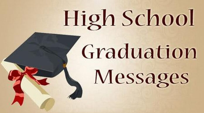 high school graduation message