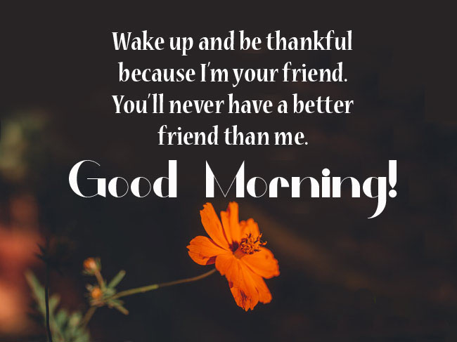 Funny Good Morning Messages for Friends