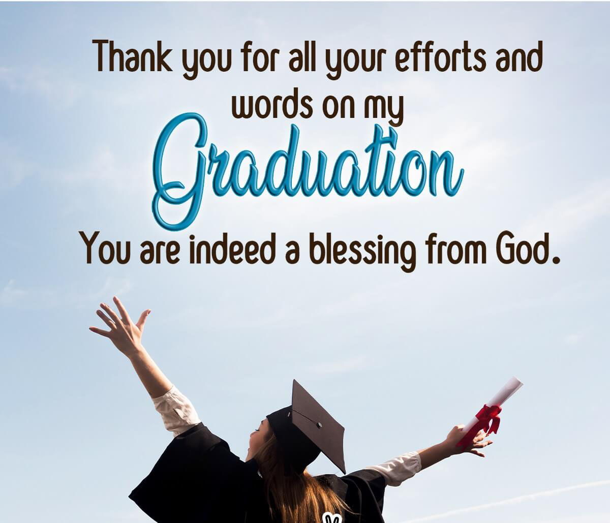 Graduation Thank You Messages And Quotes - 2024