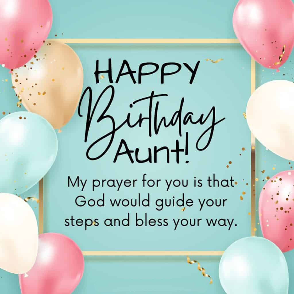 Best Blessing And Religious Birthday Wishes For Aunt - 2023