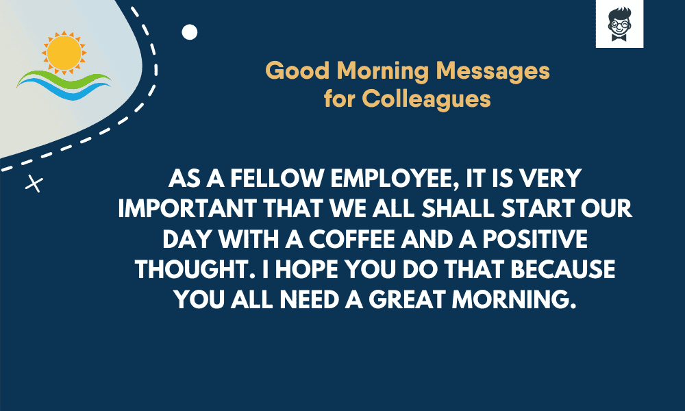 best Good Morning Messages for Colleagues